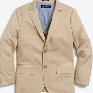 J. Crew Crewcuts Tan Blazer with Notched Lapels and Tailored Fit